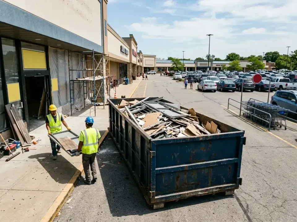 retail-store-renovation-debris-003 — frequently asked questions, Roll-off Dumpster Rentals in Caledonia, WI